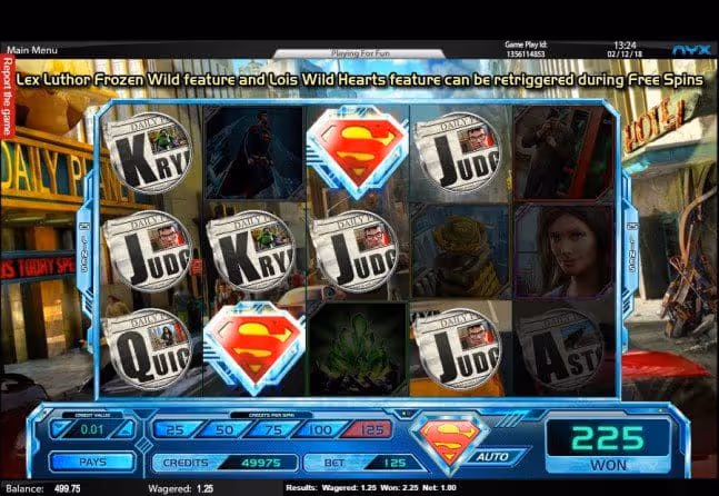 Superman Pokie Cryptologic