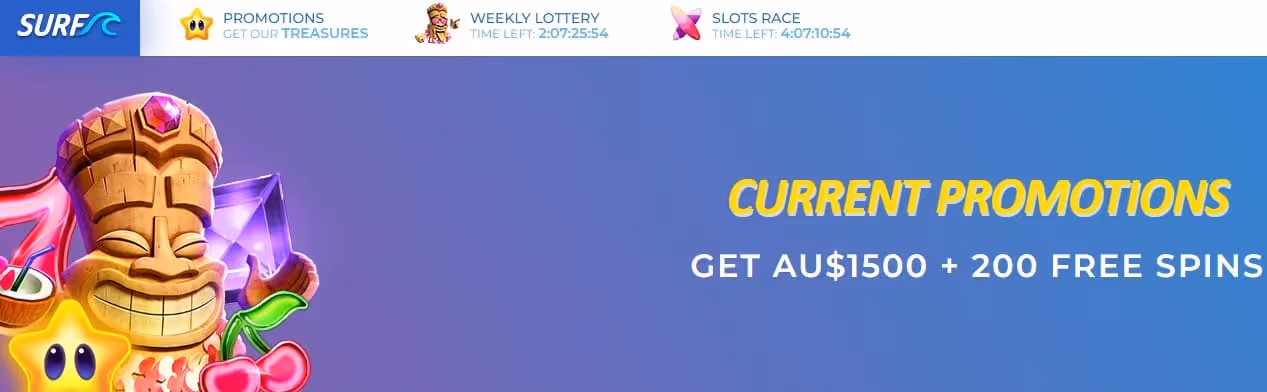 Welcome Bonus Surf Casini