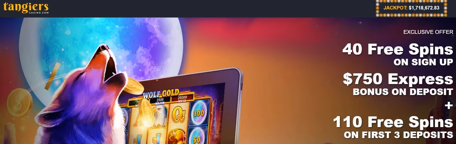 tangiers casino welcome bonus