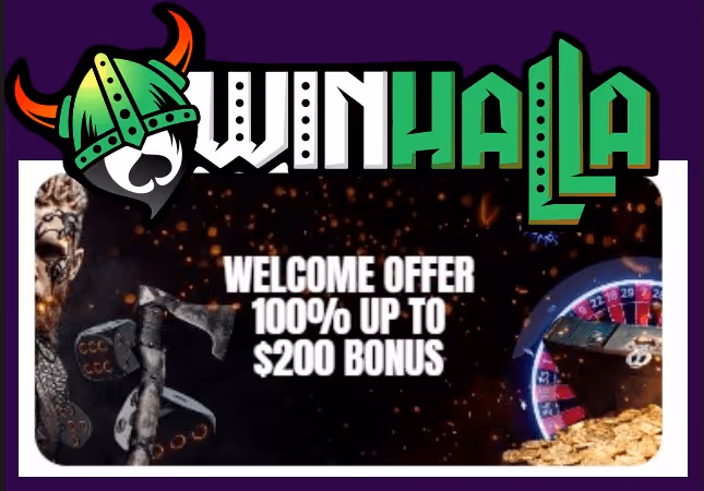 winhalla casino welcome bonus