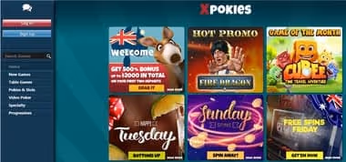 Xpokies Online Casino