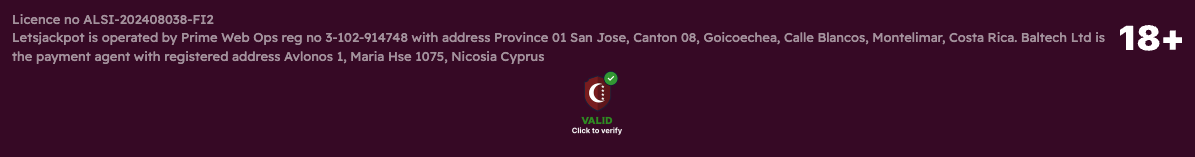 lets jackpot license