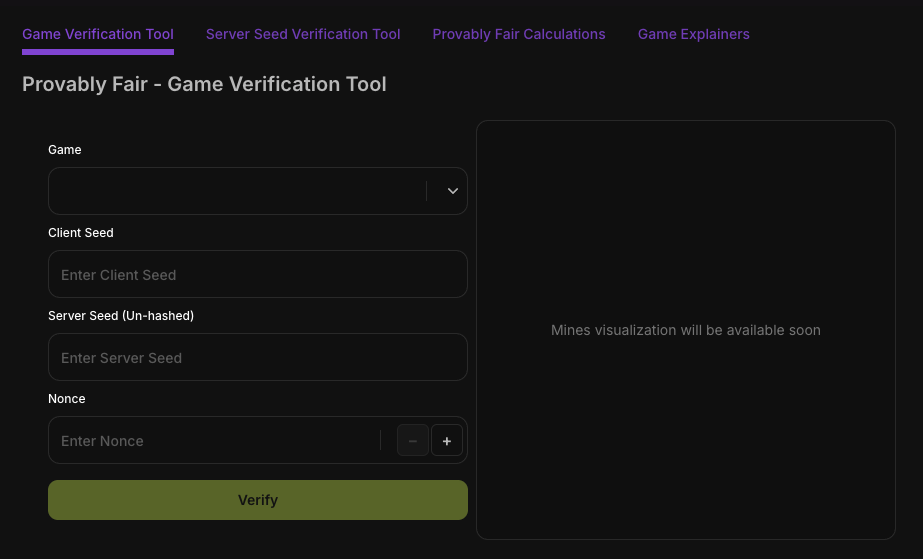 provably fair cloudbet
